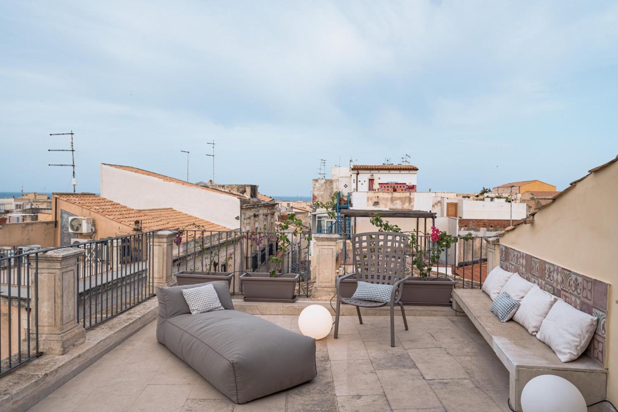 Alma Maris Terrazza Al Tempio By Bed&Bros Apartment Syracuse Exterior photo