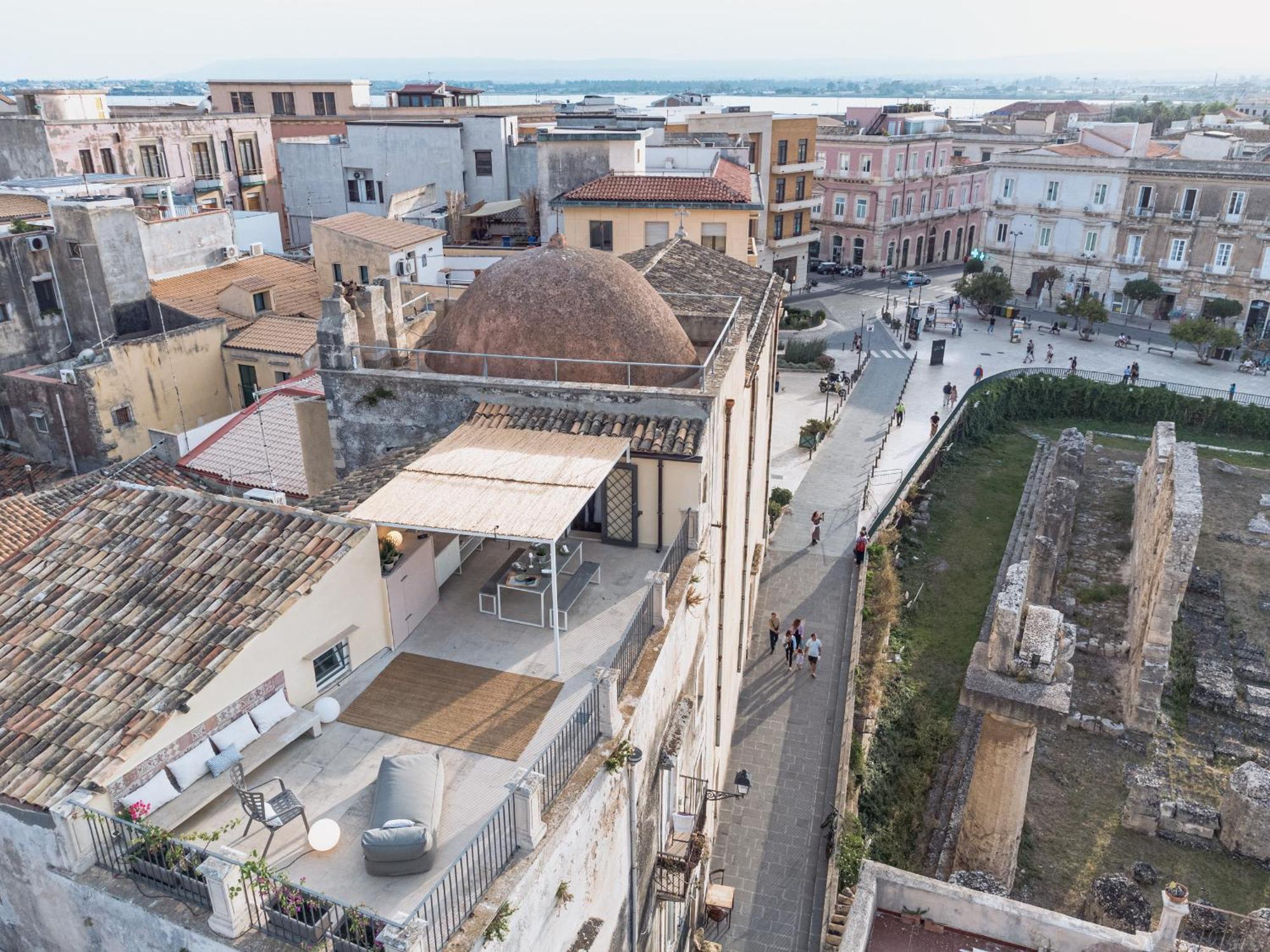 Alma Maris Terrazza Al Tempio By Bed&Bros Apartment Syracuse Exterior photo